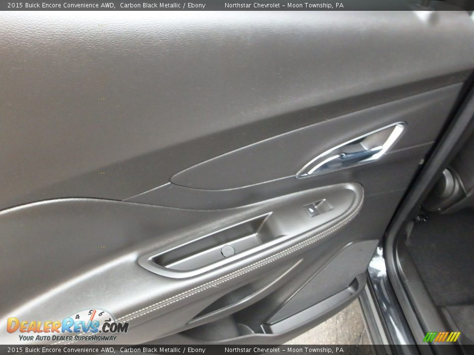 2015 Buick Encore Convenience AWD Carbon Black Metallic / Ebony Photo #23