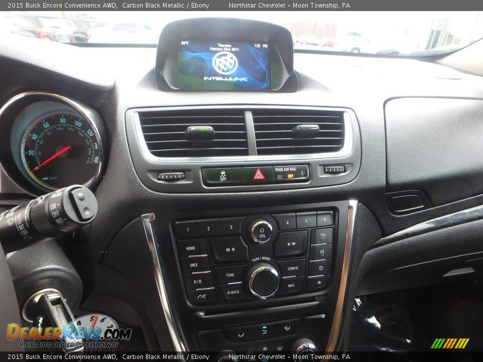 2015 Buick Encore Convenience AWD Carbon Black Metallic / Ebony Photo #27
