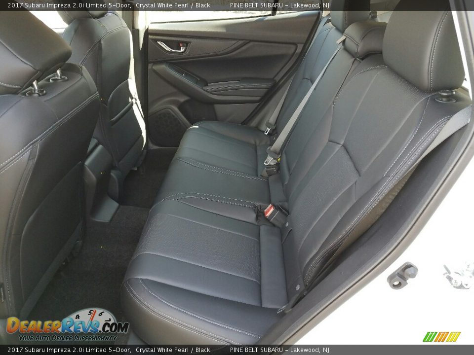 Rear Seat of 2017 Subaru Impreza 2.0i Limited 5-Door Photo #6