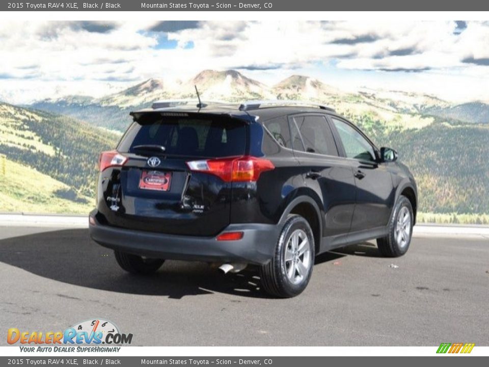 2015 Toyota RAV4 XLE Black / Black Photo #3