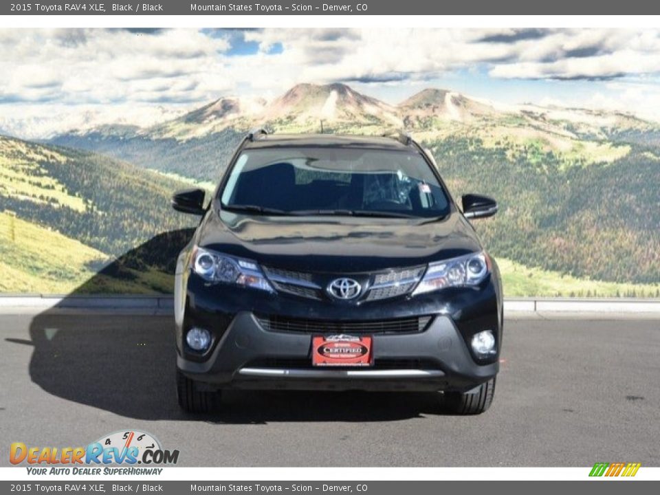 2015 Toyota RAV4 XLE Black / Black Photo #4