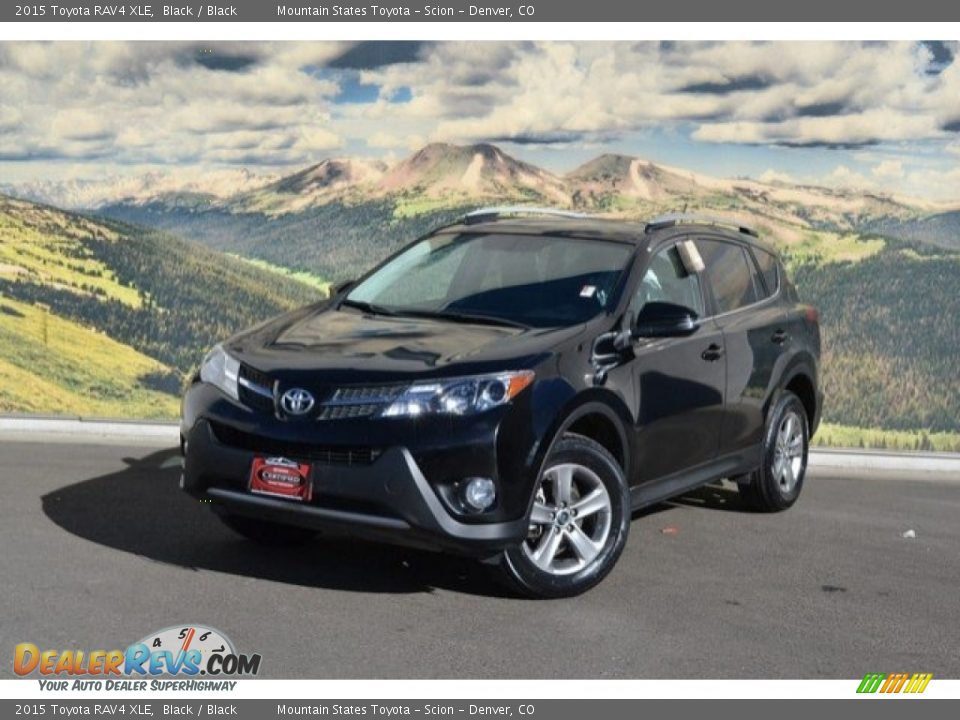 2015 Toyota RAV4 XLE Black / Black Photo #5