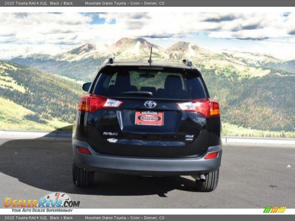 2015 Toyota RAV4 XLE Black / Black Photo #9