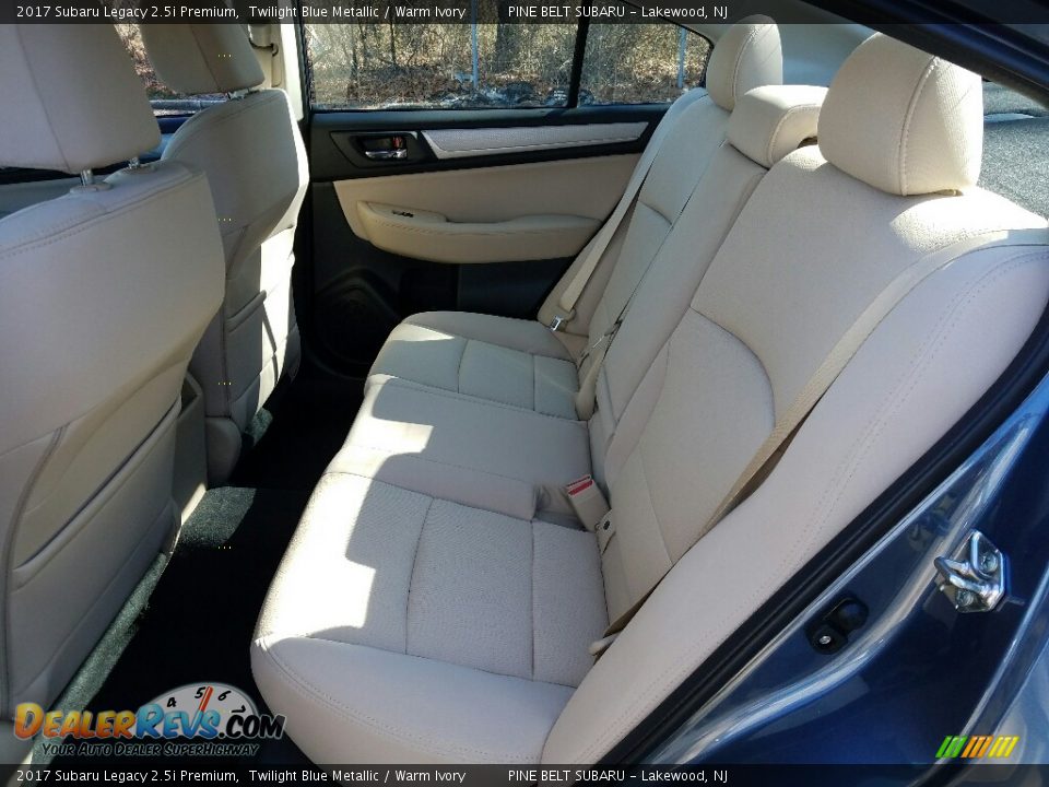 2017 Subaru Legacy 2.5i Premium Twilight Blue Metallic / Warm Ivory Photo #6
