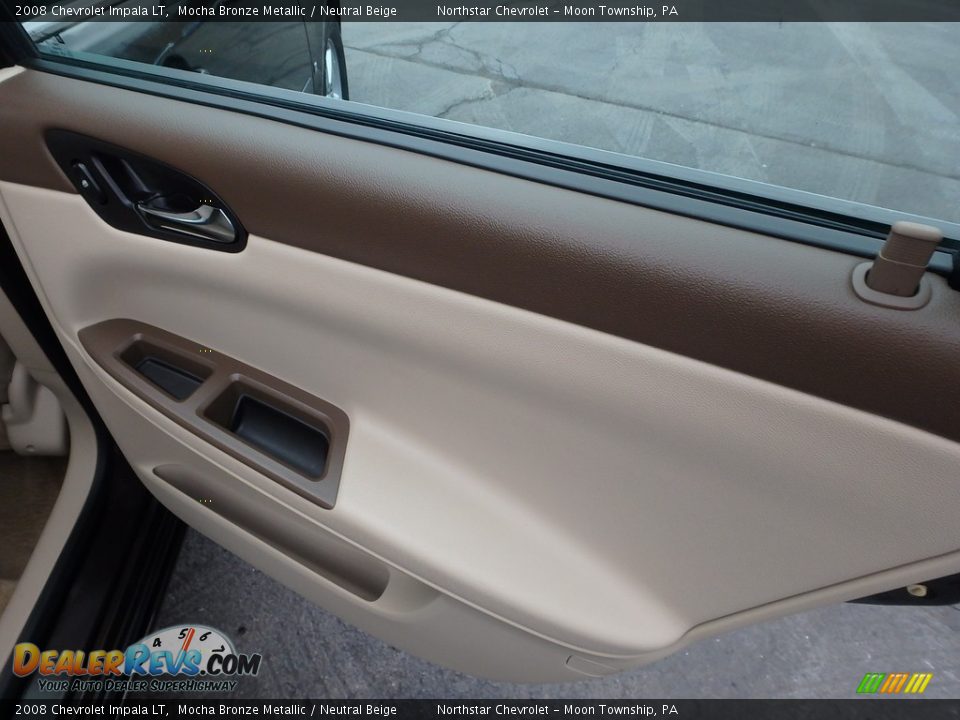 2008 Chevrolet Impala LT Mocha Bronze Metallic / Neutral Beige Photo #19