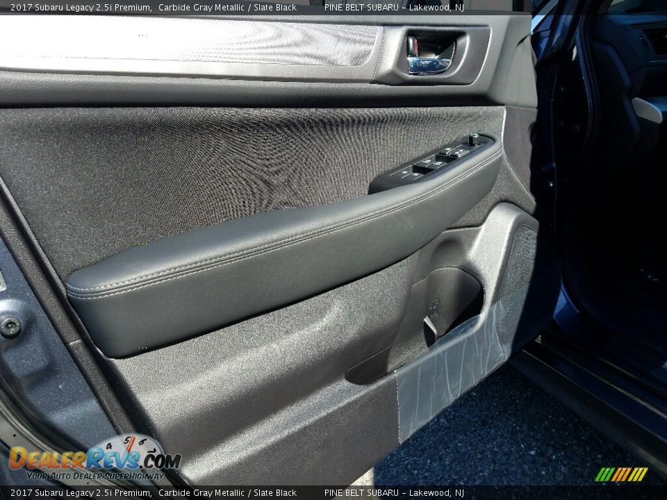 2017 Subaru Legacy 2.5i Premium Carbide Gray Metallic / Slate Black Photo #8