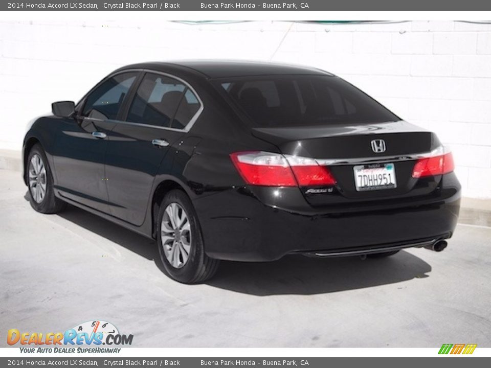 2014 Honda Accord LX Sedan Crystal Black Pearl / Black Photo #2