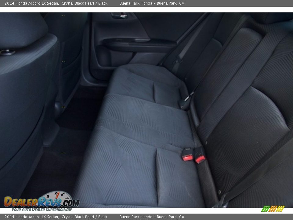 2014 Honda Accord LX Sedan Crystal Black Pearl / Black Photo #4