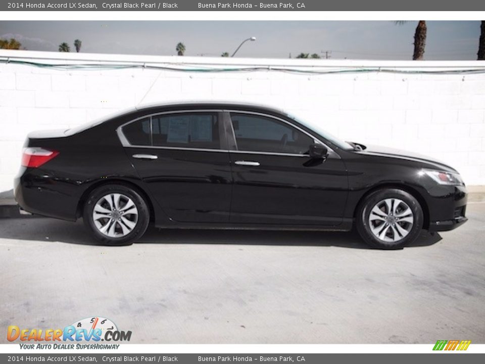 2014 Honda Accord LX Sedan Crystal Black Pearl / Black Photo #8