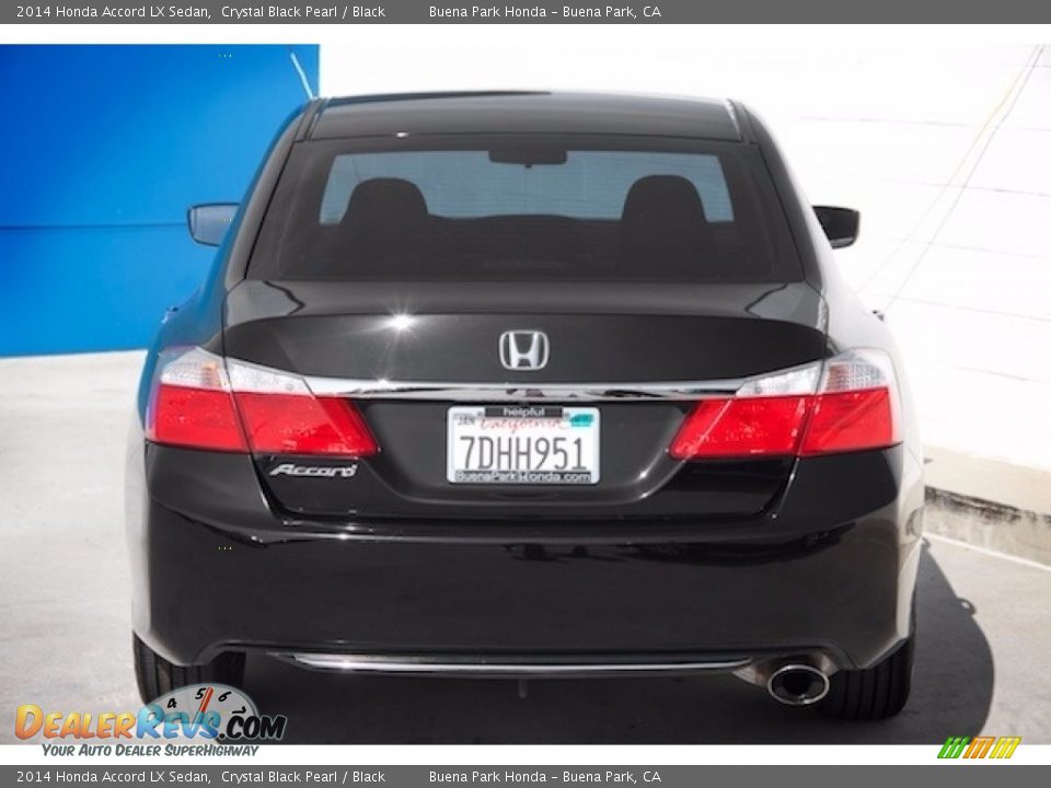2014 Honda Accord LX Sedan Crystal Black Pearl / Black Photo #9