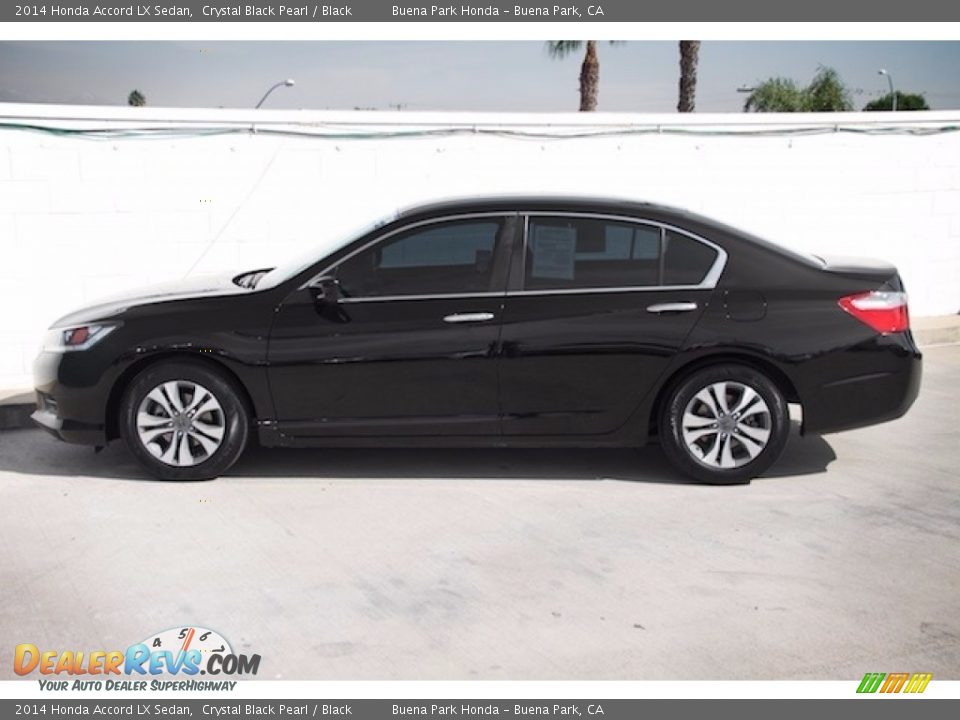 2014 Honda Accord LX Sedan Crystal Black Pearl / Black Photo #10