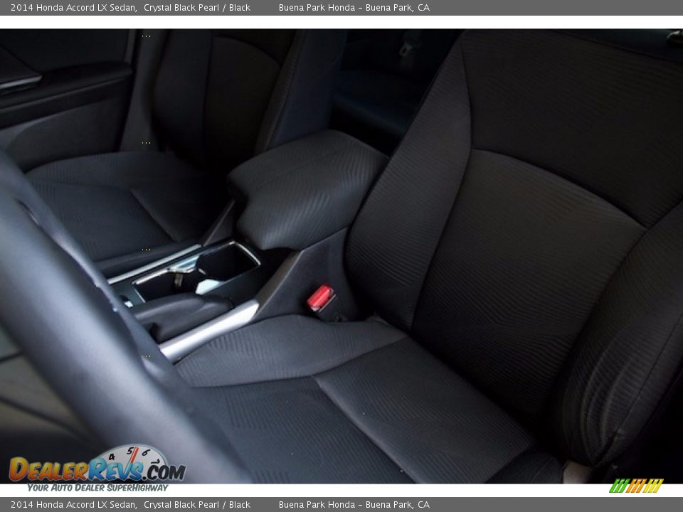 2014 Honda Accord LX Sedan Crystal Black Pearl / Black Photo #12