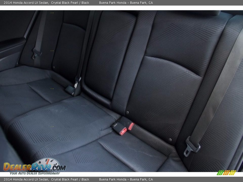 2014 Honda Accord LX Sedan Crystal Black Pearl / Black Photo #13
