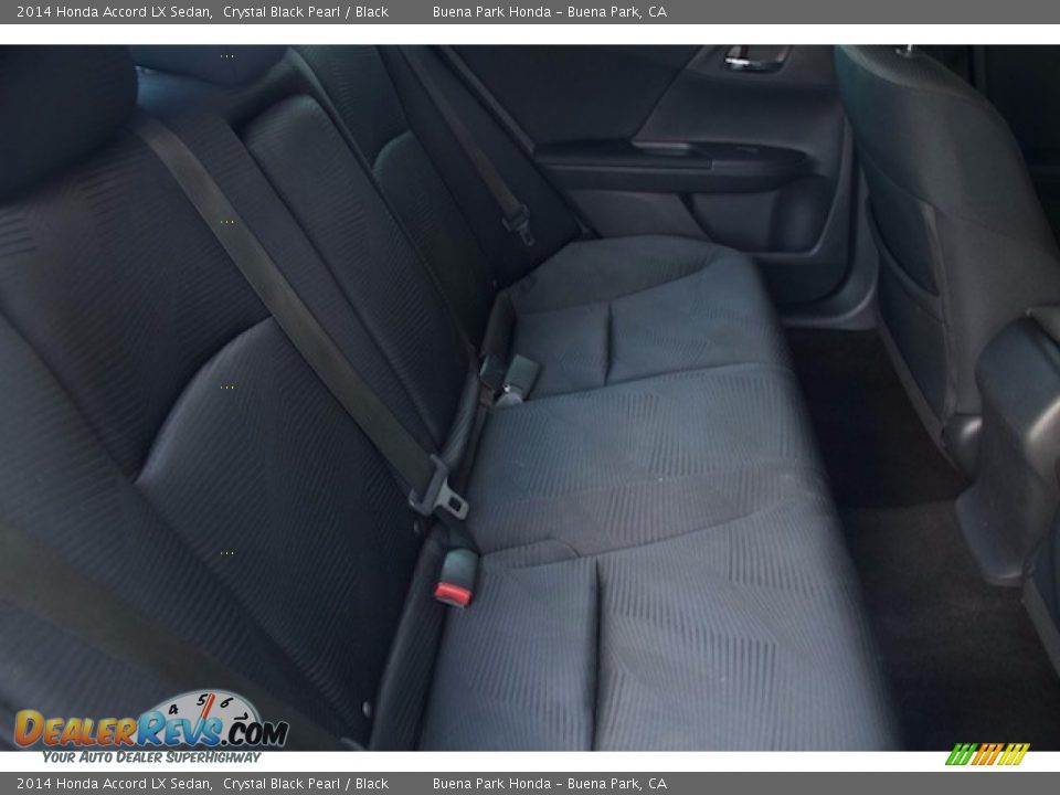 2014 Honda Accord LX Sedan Crystal Black Pearl / Black Photo #14