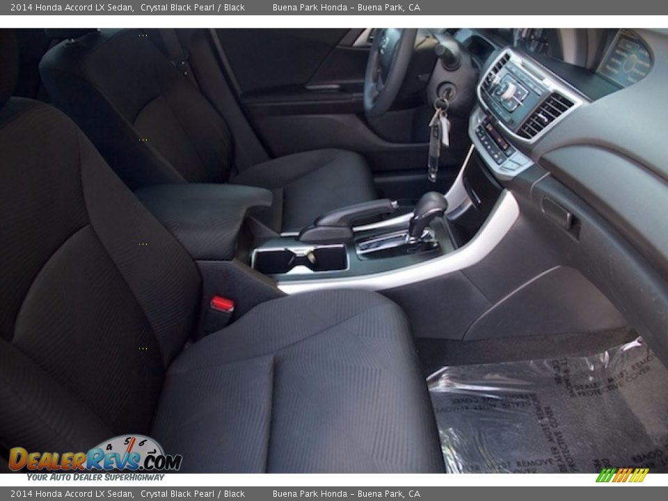 2014 Honda Accord LX Sedan Crystal Black Pearl / Black Photo #16