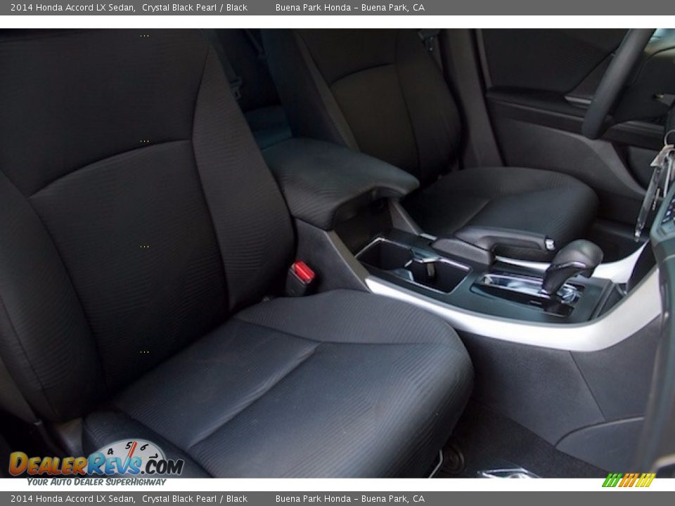 2014 Honda Accord LX Sedan Crystal Black Pearl / Black Photo #17