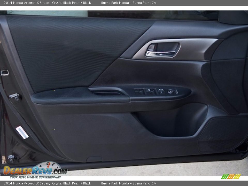 2014 Honda Accord LX Sedan Crystal Black Pearl / Black Photo #21