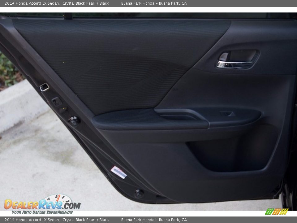 2014 Honda Accord LX Sedan Crystal Black Pearl / Black Photo #22