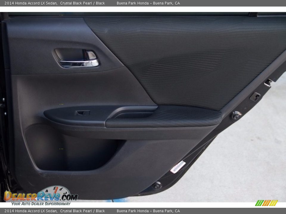 2014 Honda Accord LX Sedan Crystal Black Pearl / Black Photo #23