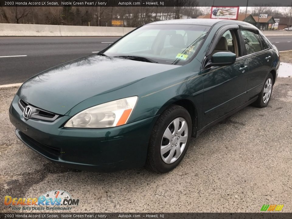 2003 Honda Accord LX Sedan Noble Green Pearl / Ivory Photo #2