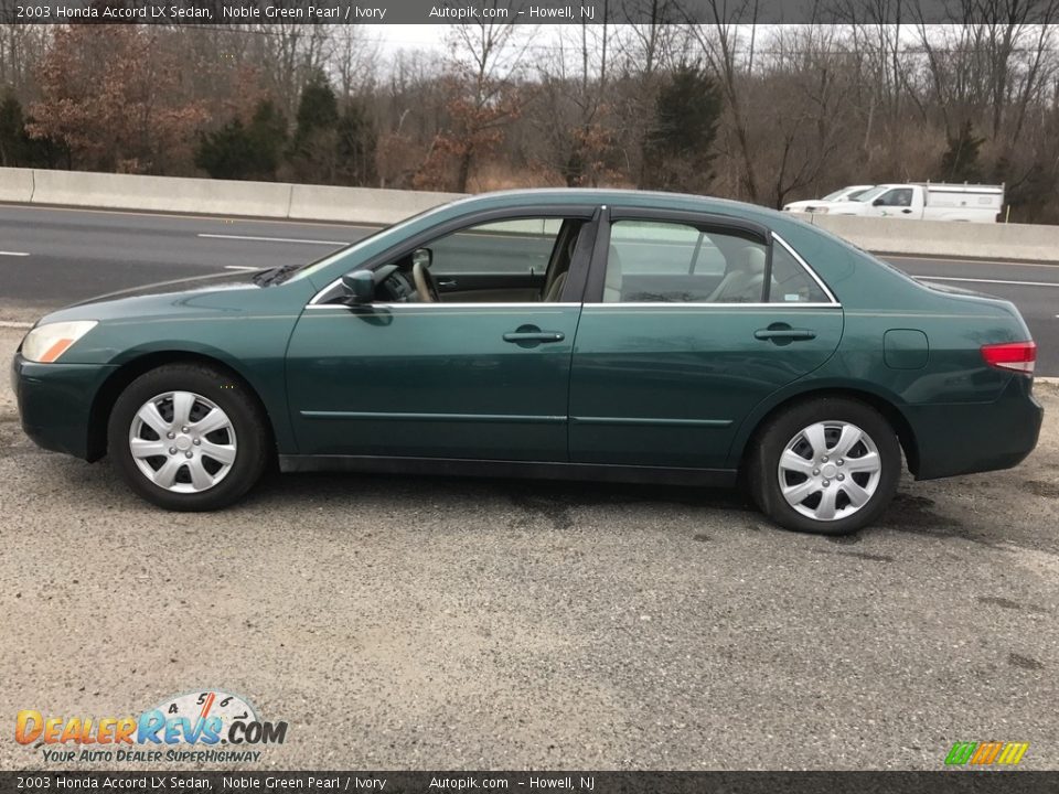 2003 Honda Accord LX Sedan Noble Green Pearl / Ivory Photo #3