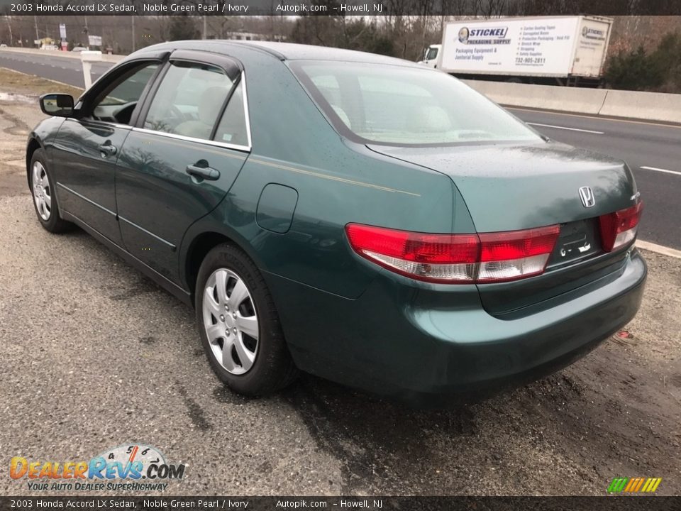 2003 Honda Accord LX Sedan Noble Green Pearl / Ivory Photo #4