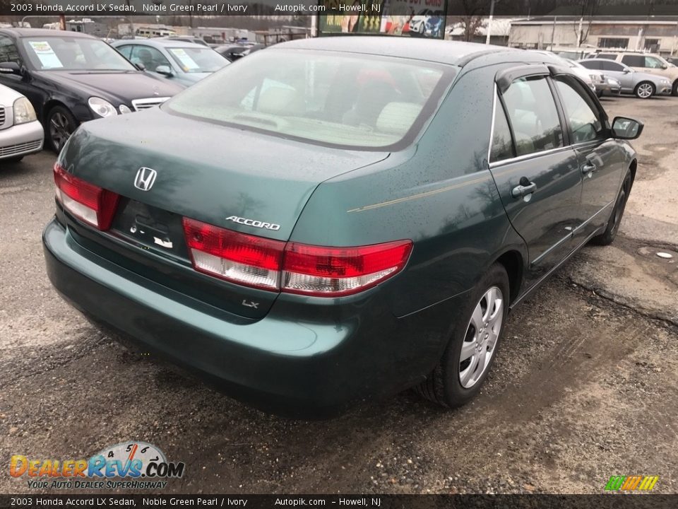 2003 Honda Accord LX Sedan Noble Green Pearl / Ivory Photo #6