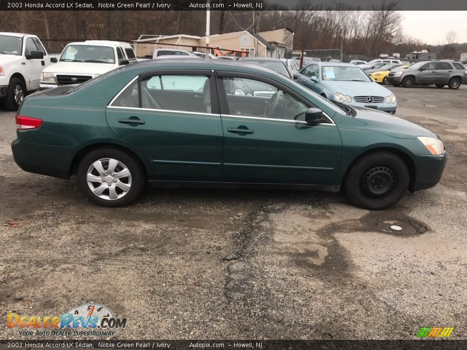 2003 Honda Accord LX Sedan Noble Green Pearl / Ivory Photo #7