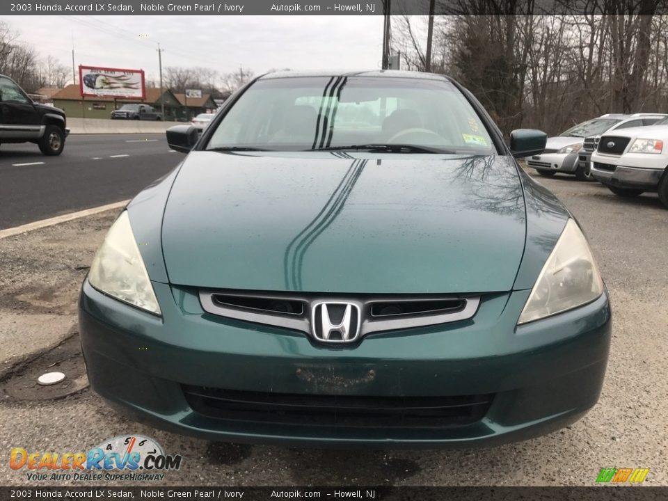 2003 Honda Accord LX Sedan Noble Green Pearl / Ivory Photo #9