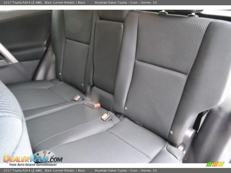 2017 Toyota RAV4 LE AWD Black Current Metallic / Black Photo #7