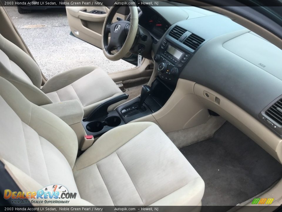 2003 Honda Accord LX Sedan Noble Green Pearl / Ivory Photo #14