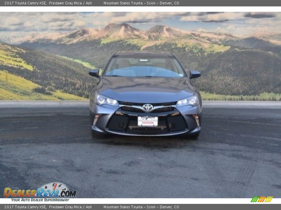 2017 Toyota Camry XSE Predawn Gray Mica / Ash Photo #2