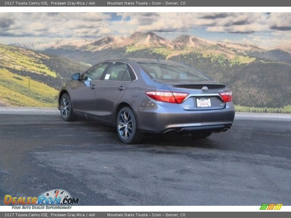 2017 Toyota Camry XSE Predawn Gray Mica / Ash Photo #3
