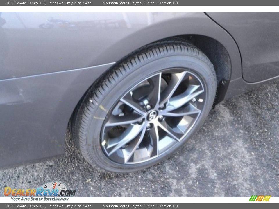 2017 Toyota Camry XSE Predawn Gray Mica / Ash Photo #9