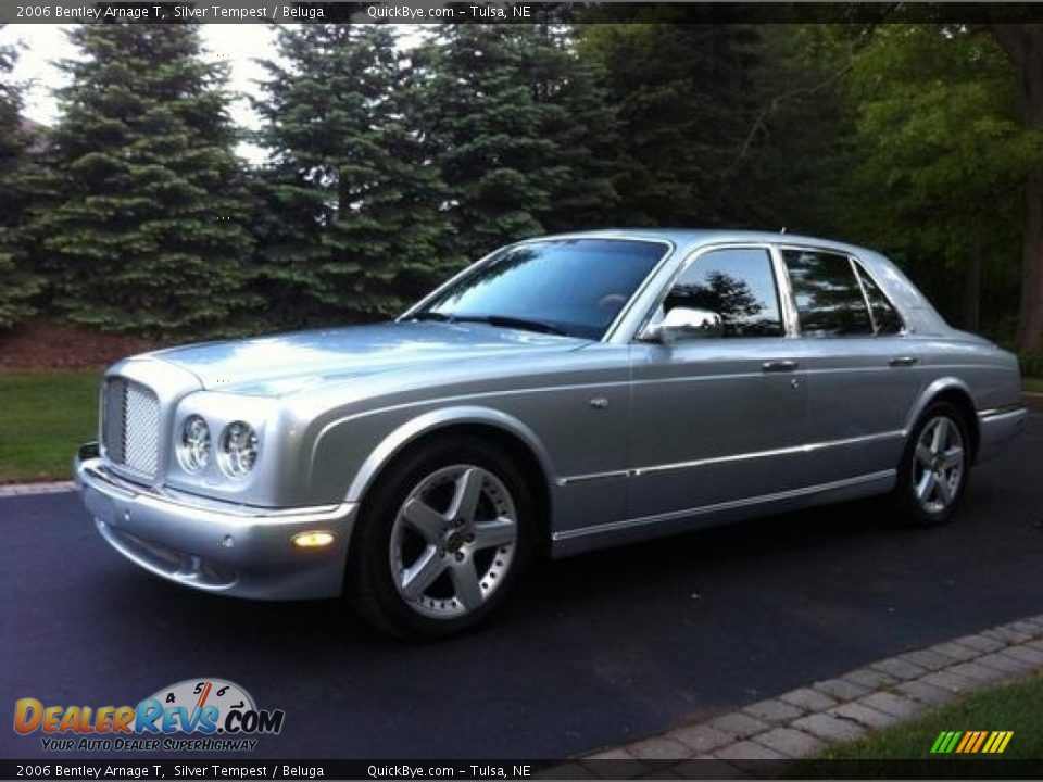 2006 Bentley Arnage T Silver Tempest / Beluga Photo #1