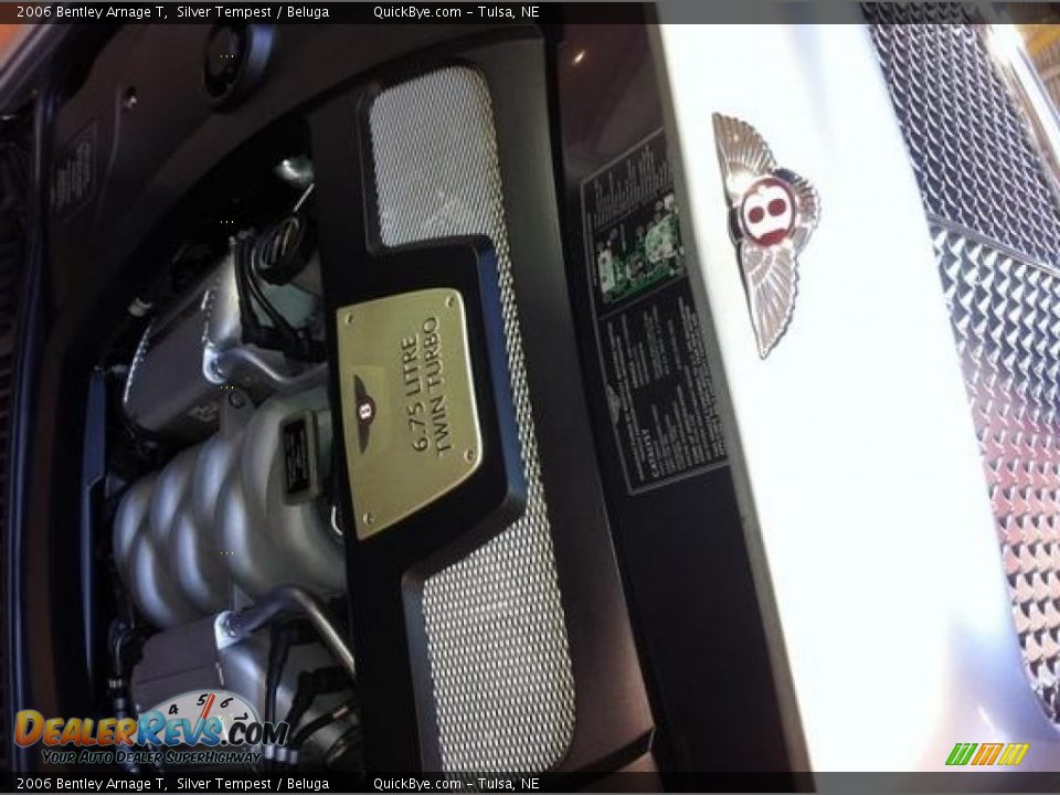 2006 Bentley Arnage T Silver Tempest / Beluga Photo #5