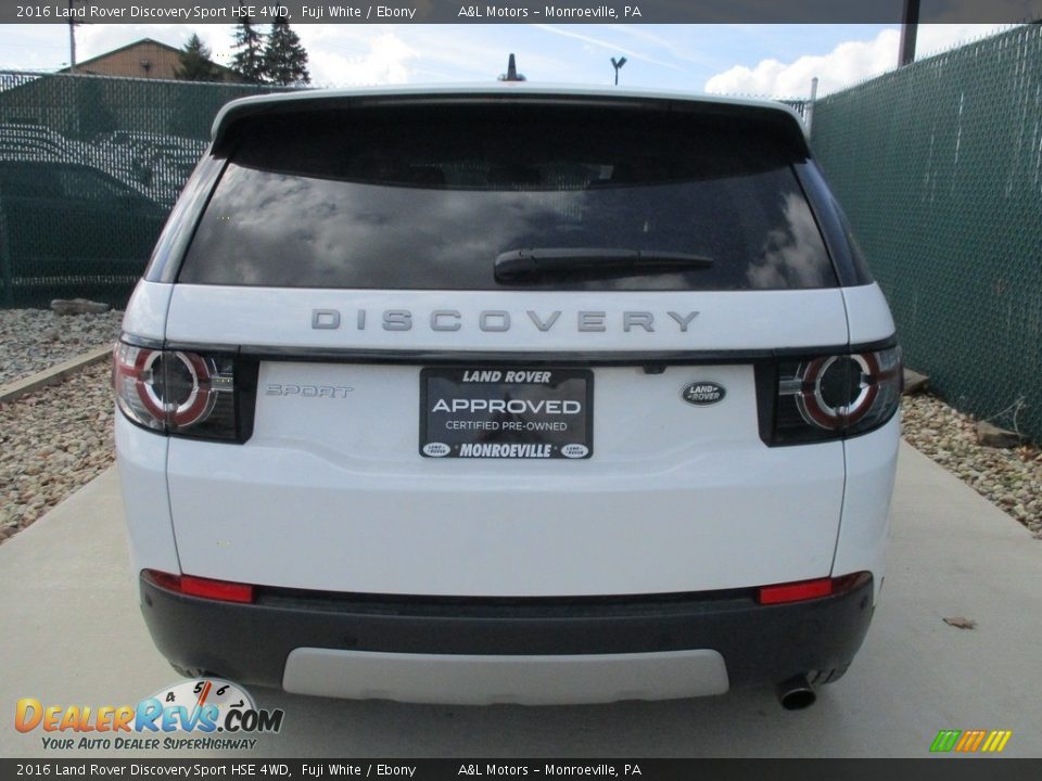 2016 Land Rover Discovery Sport HSE 4WD Fuji White / Ebony Photo #9