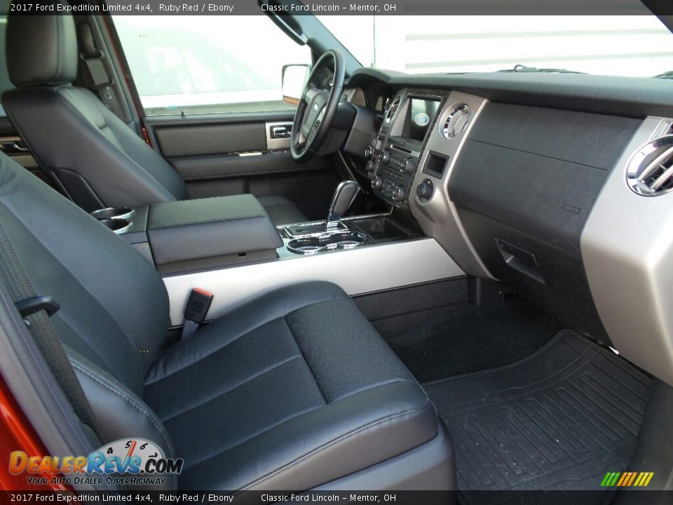 2017 Ford Expedition Limited 4x4 Ruby Red / Ebony Photo #4