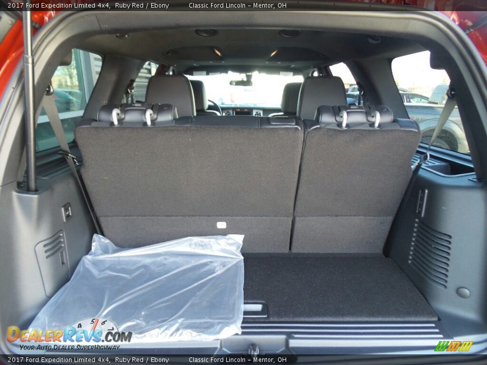 2017 Ford Expedition Limited 4x4 Ruby Red / Ebony Photo #6