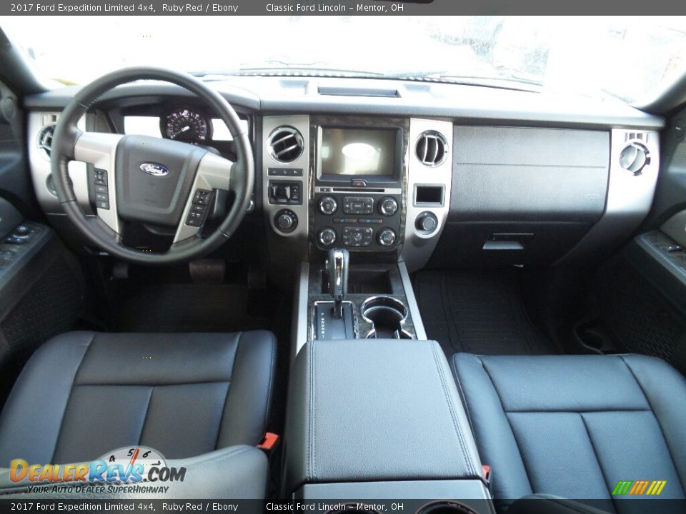 2017 Ford Expedition Limited 4x4 Ruby Red / Ebony Photo #8