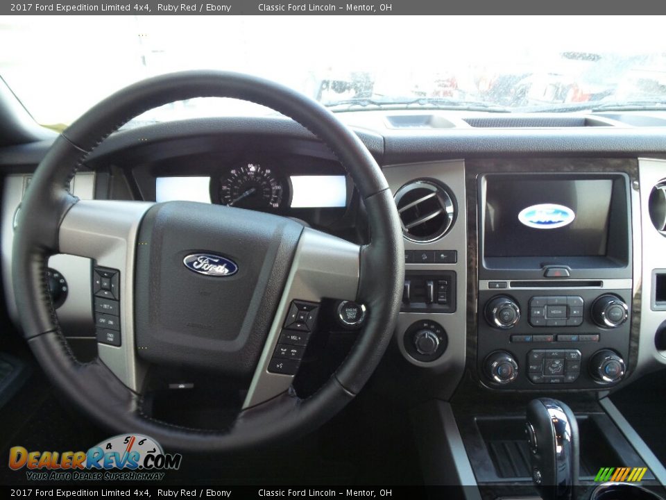 2017 Ford Expedition Limited 4x4 Ruby Red / Ebony Photo #9