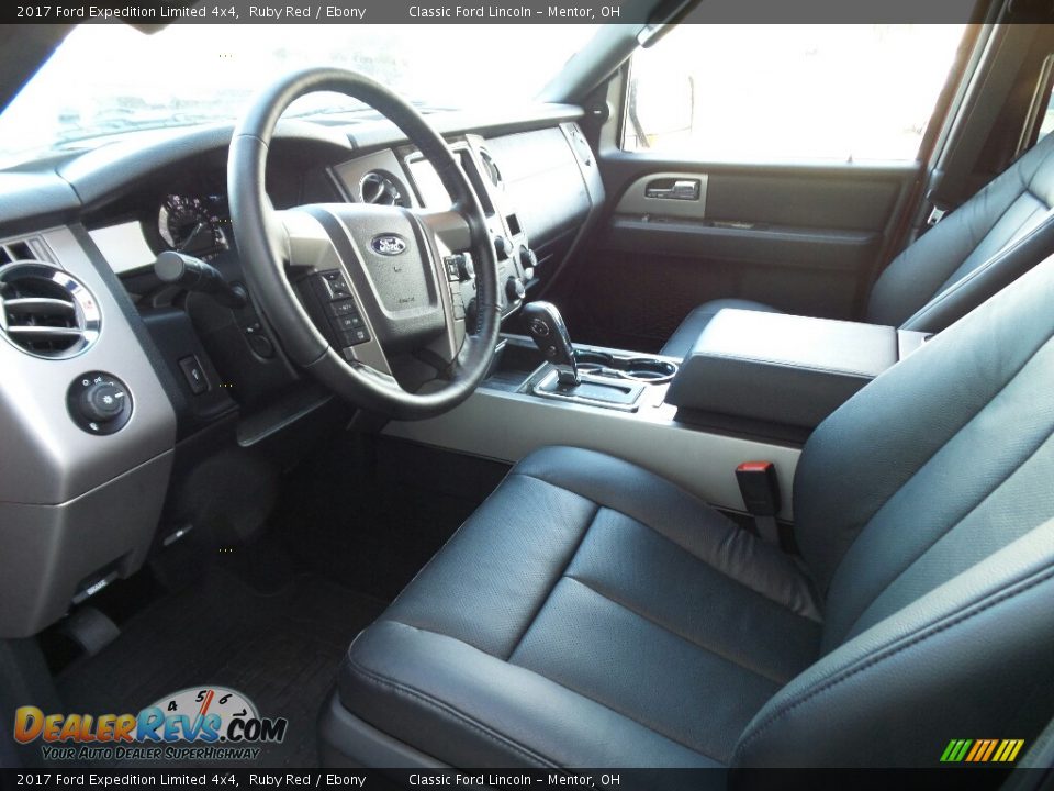 2017 Ford Expedition Limited 4x4 Ruby Red / Ebony Photo #10