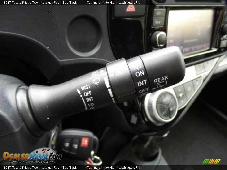 Controls of 2017 Toyota Prius c Two Photo #21