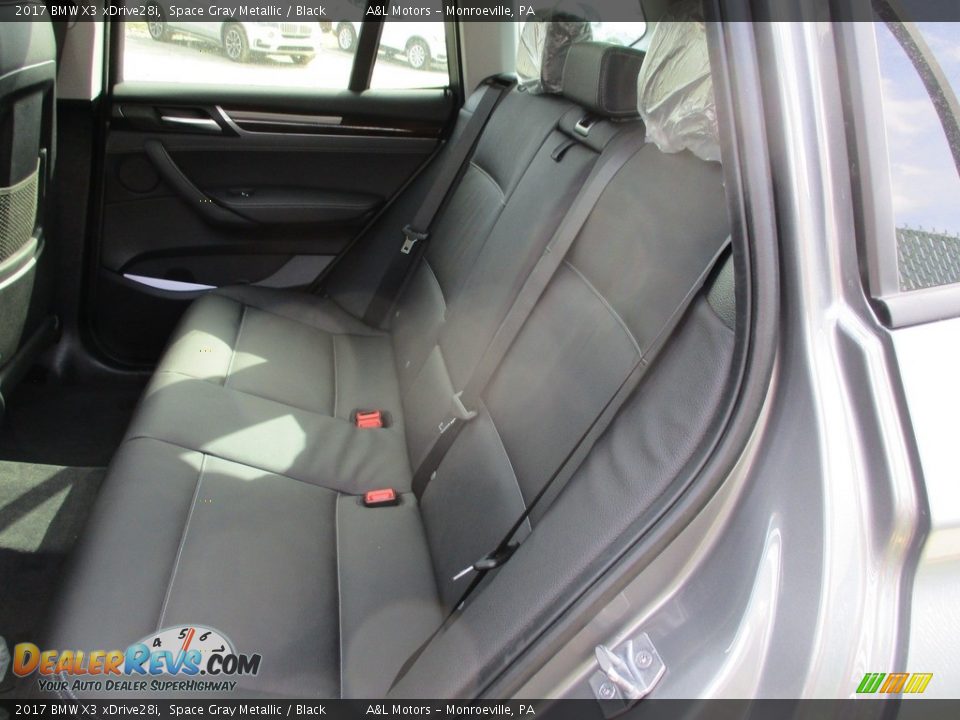 2017 BMW X3 xDrive28i Space Gray Metallic / Black Photo #13
