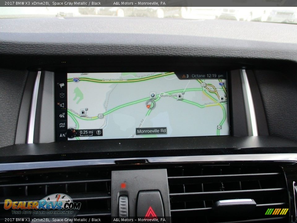 2017 BMW X3 xDrive28i Space Gray Metallic / Black Photo #16