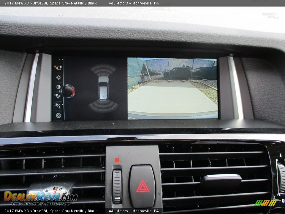 2017 BMW X3 xDrive28i Space Gray Metallic / Black Photo #17