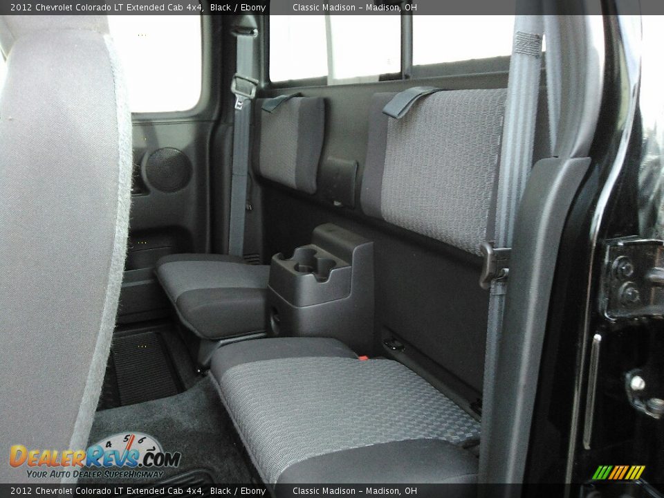 2012 Chevrolet Colorado LT Extended Cab 4x4 Black / Ebony Photo #11
