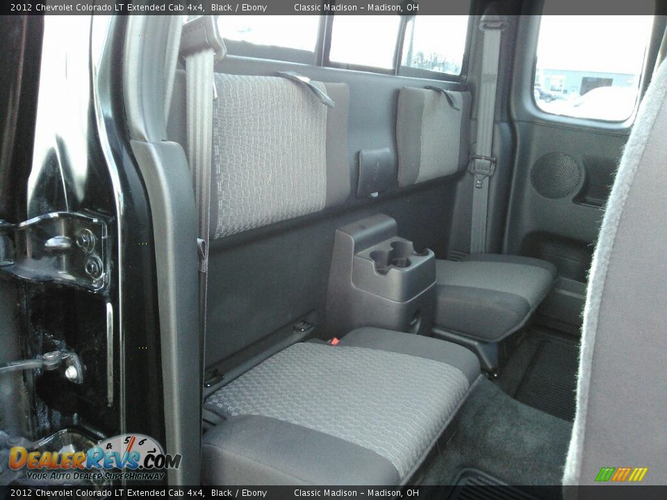 2012 Chevrolet Colorado LT Extended Cab 4x4 Black / Ebony Photo #13
