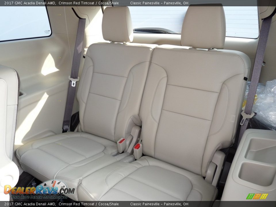 2017 GMC Acadia Denali AWD Crimson Red Tintcoat / Cocoa/Shale Photo #8