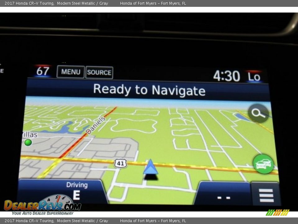Navigation of 2017 Honda CR-V Touring Photo #19